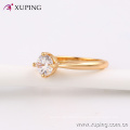 63753- Xuping Stylish 18k earring & ring 2- piece jewelry set women